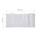 Sengebeskytter piqué for bedside-seng Maxi 166x25 cm - babybay