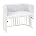 Sengebeskytter piqué for bedside-seng Maxi 166x25 cm - babybay