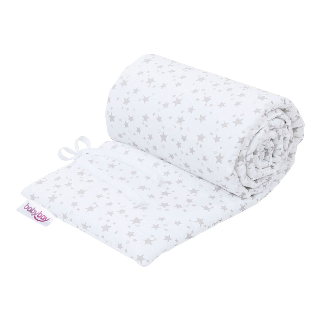 Sengebeskytter piqué for bedside-seng Maxi 166x25 cm - babybay