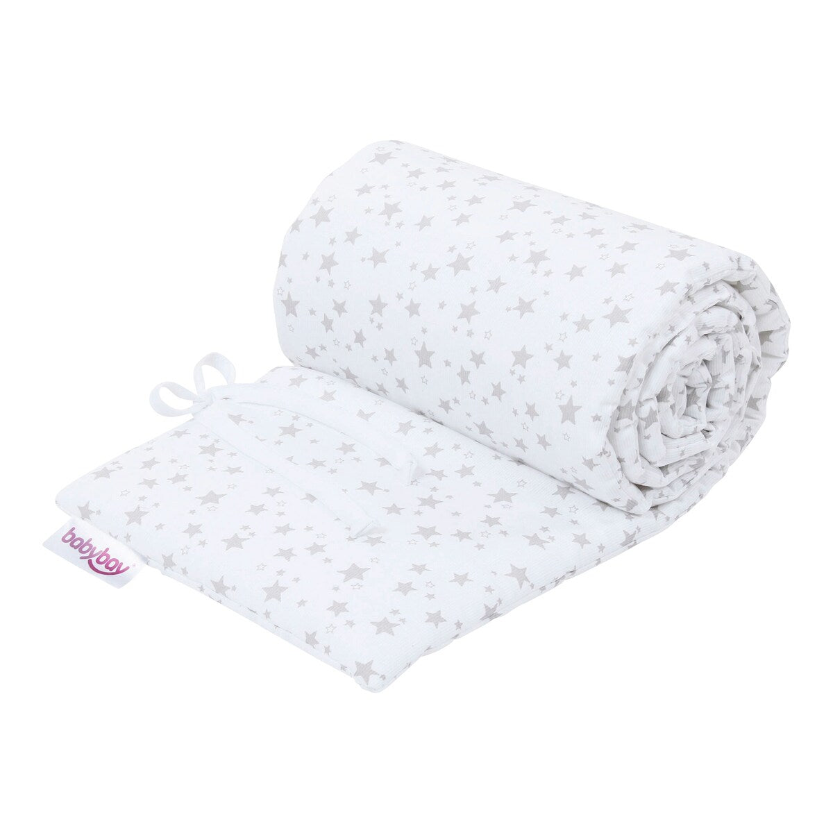 Sengebeskytter piqué for bedside-seng Maxi 166x25 cm - babybay