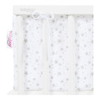 Sengebeskytter piqué for bedside-seng Maxi 166x25 cm - babybay