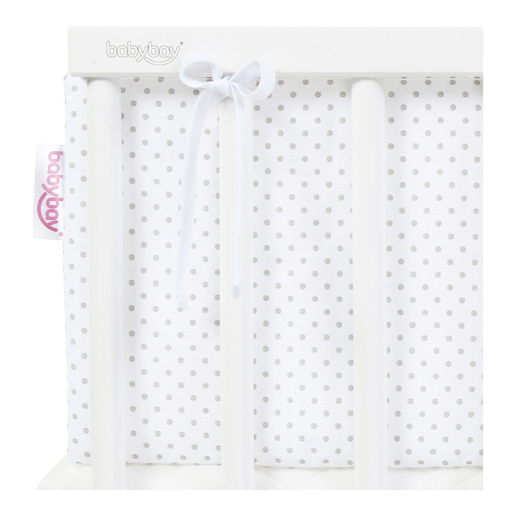 Sengebeskytter piqué for bedside-seng Maxi 166x25 cm - babybay
