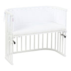 Sengebeskytter piqué for bedside-seng Maxi 166x25 cm - babybay