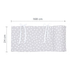 Sengebeskytter piqué for bedside-seng Maxi 166x25 cm - babybay