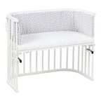Sengebeskytter piqué for bedside-seng Maxi 166x25 cm - babybay