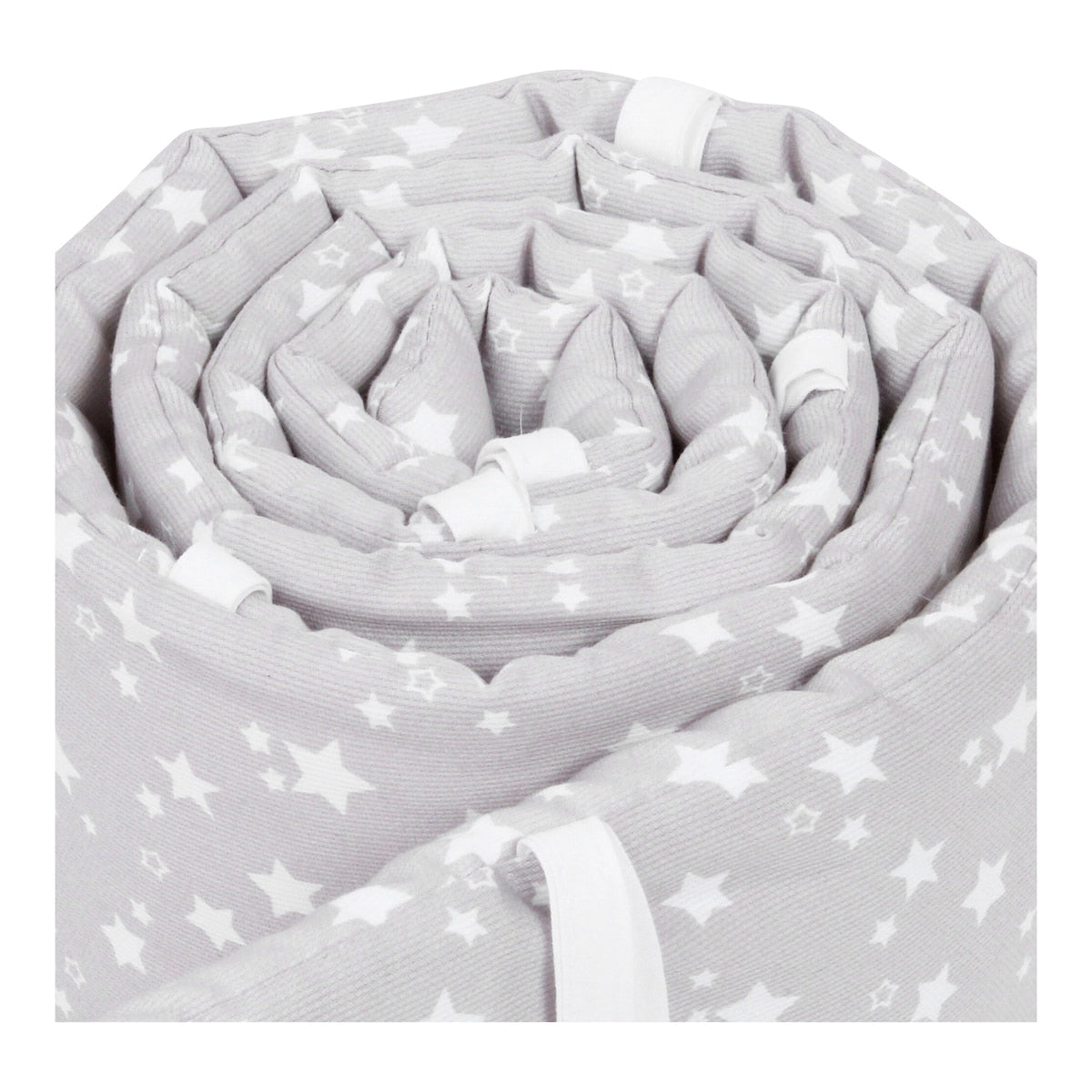 Sengebeskytter piqué for bedside-seng Maxi 166x25 cm - babybay