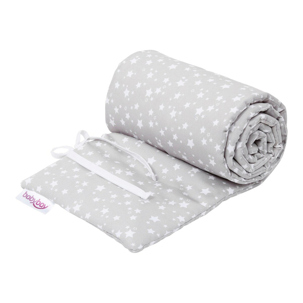 Sengebeskytter i piqué for Boxspring XXL bedside-seng forfra