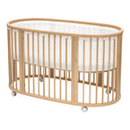 Sengebeskytter Sleepi 3D-nett 136x10 cm bakside med festemekanismer