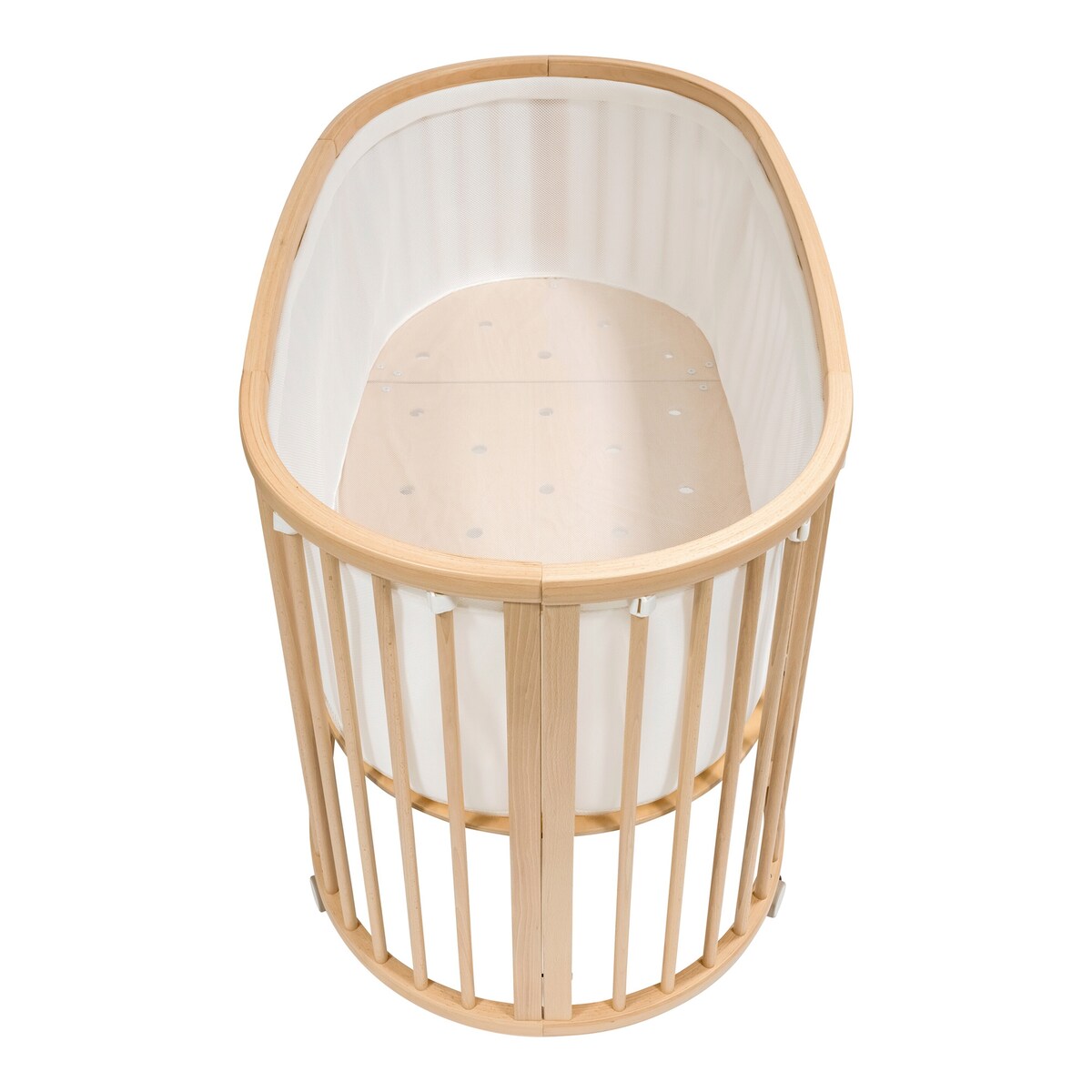 Sengebeskytter Sleepi 3D-nett 136x10 cm forfra