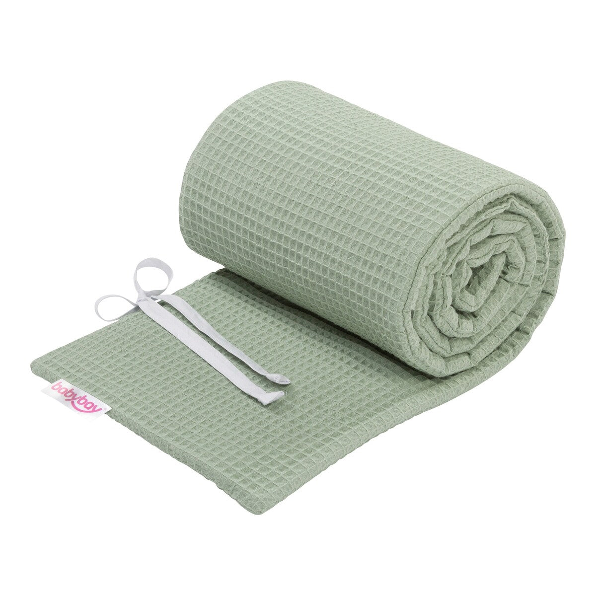 Sengebeskytter vaffelpiké for babybay Original 148x25 cm - babybay
