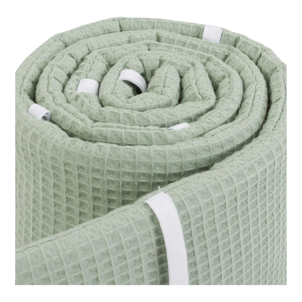Sengebeskytter vaffelpiké for babybay Original 148x25 cm - babybay
