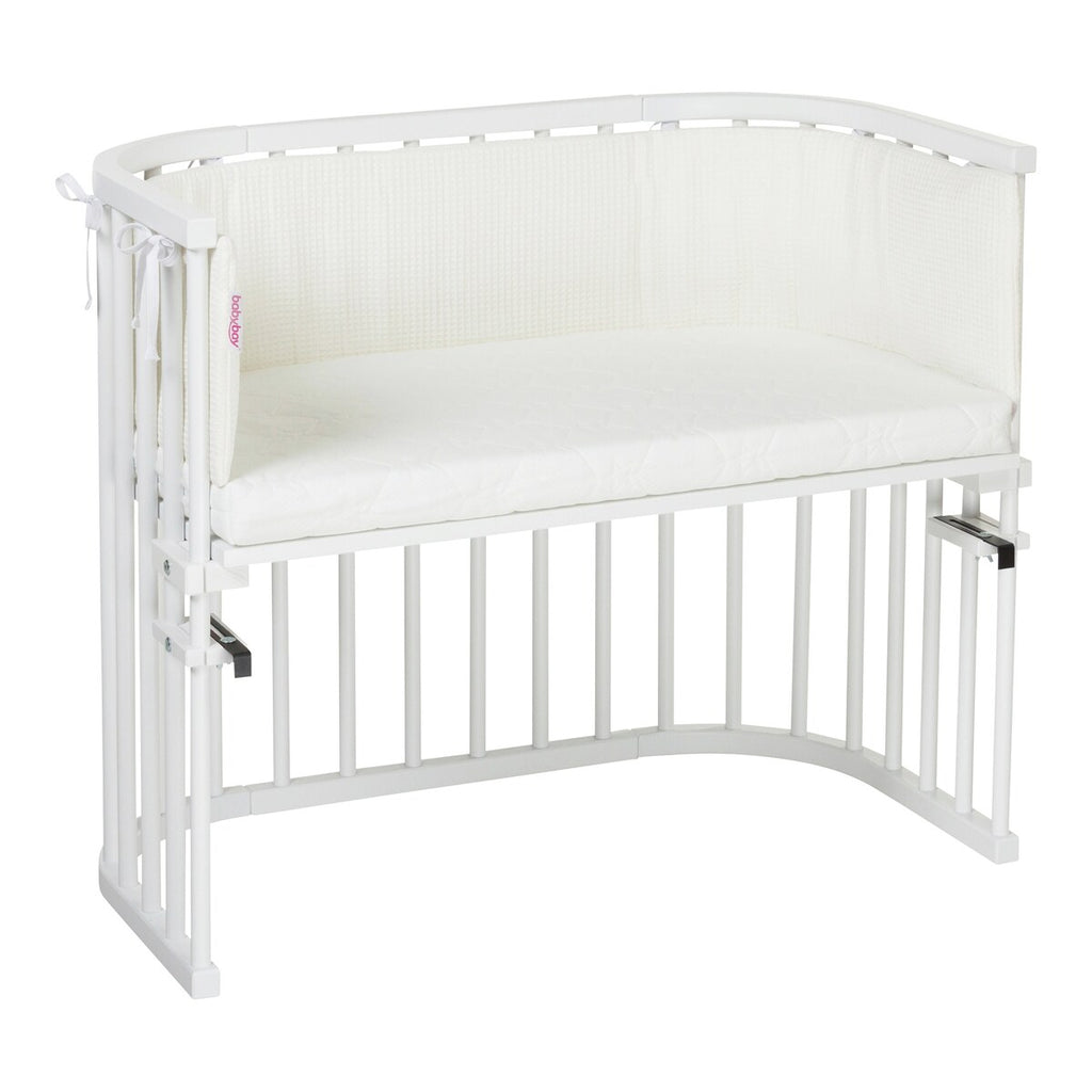 Sengebeskytter vaffelpiké for babybay Original 148x25 cm - babybay