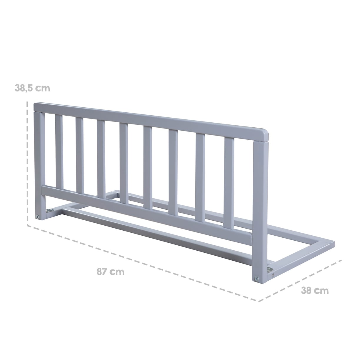 Detalj av Sengehest i tre 90 cm - roba