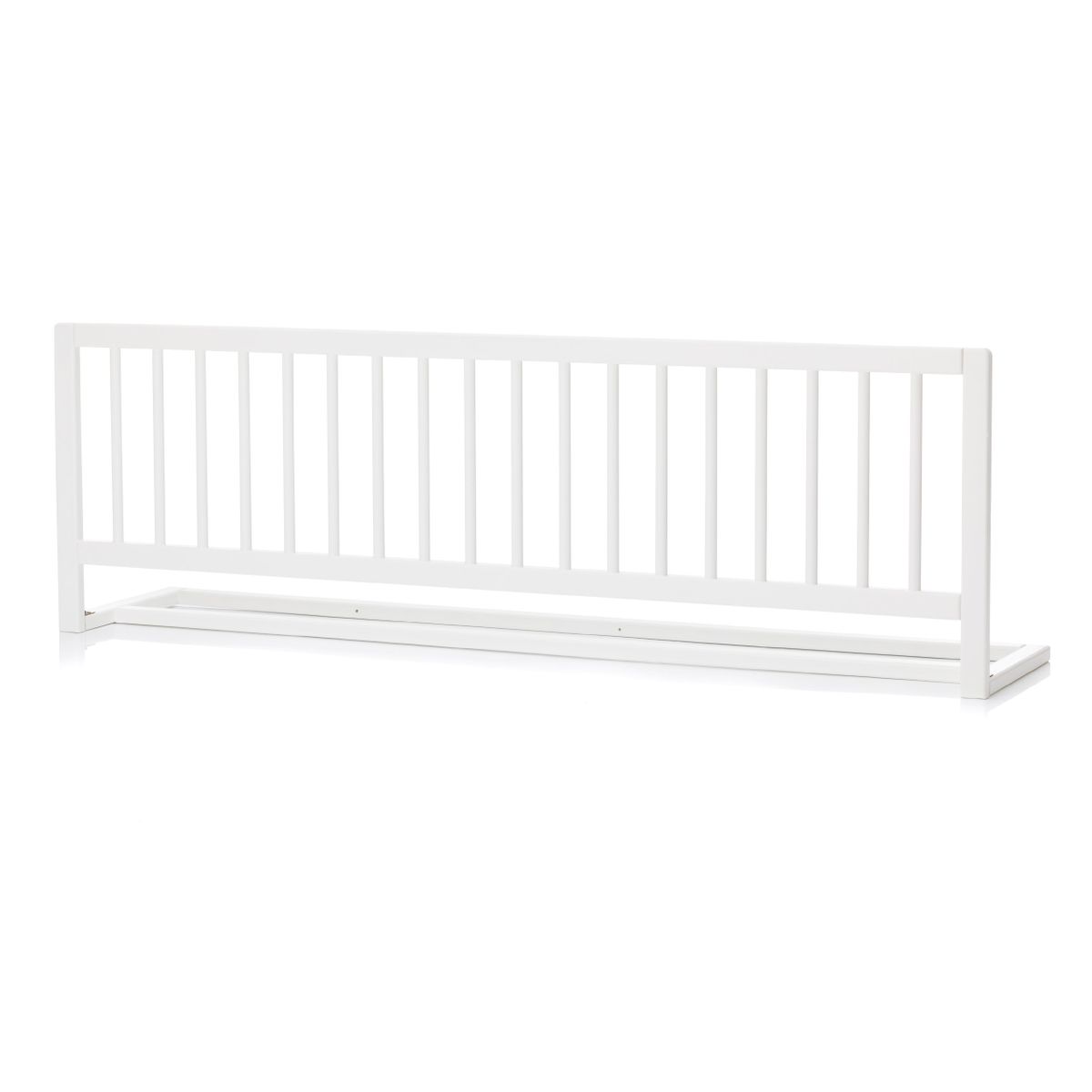 Sengehest Lilly i heltre bøk 140 x 45 cm hvit forfra