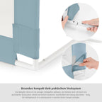 Emballasje og innhold til Sengehest Sleep'n Keep XL 150x50 cm