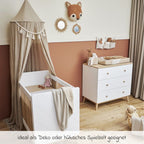 Sengehimmel 240 x 55 cm med takfeste sand bakside