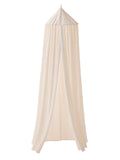 Sengehimmel i teddyfleece 250 cm forfra