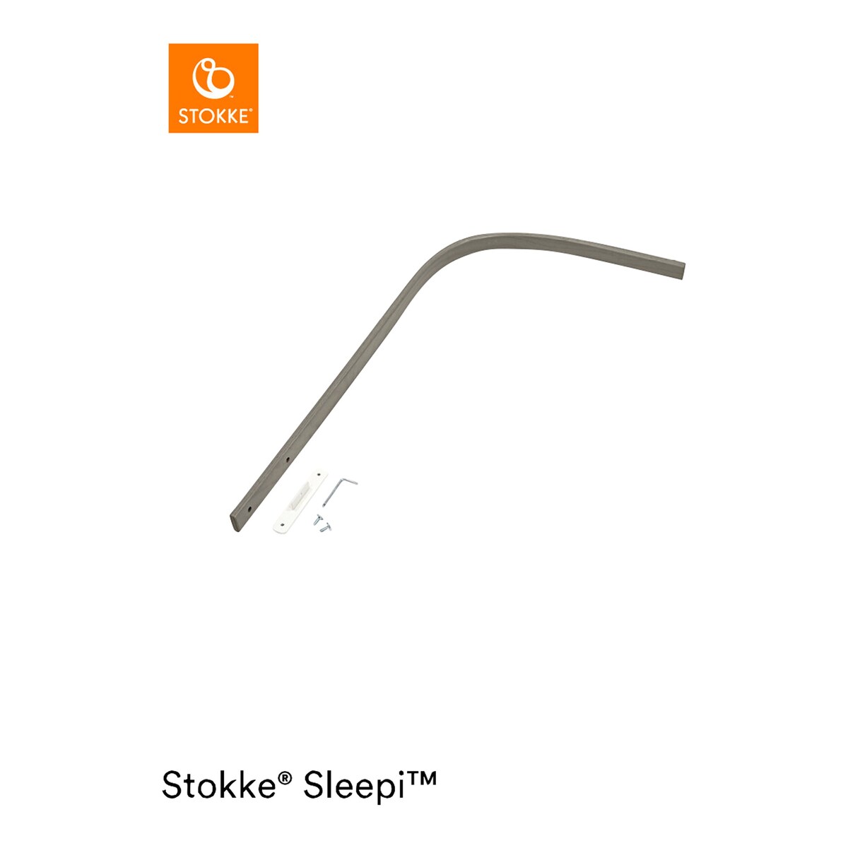 Sengehimmelstang for Sleepi Mini og Sleepi 62x45 cm forfra