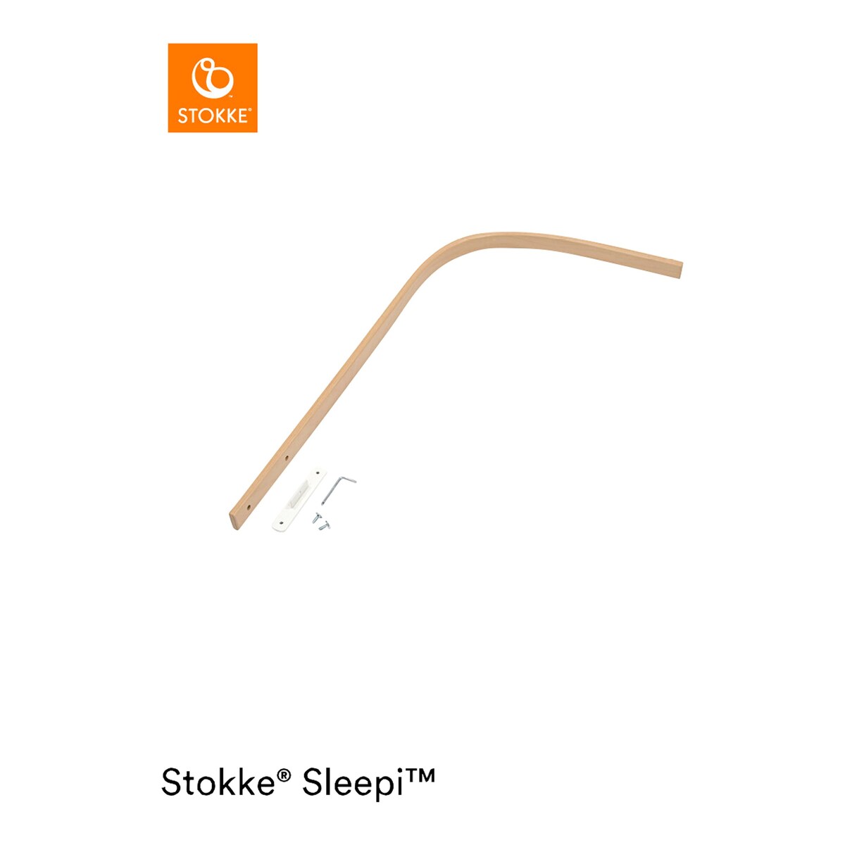 Sengehimmelstang for Sleepi Mini og Sleepi 62x45 cm - Stokke