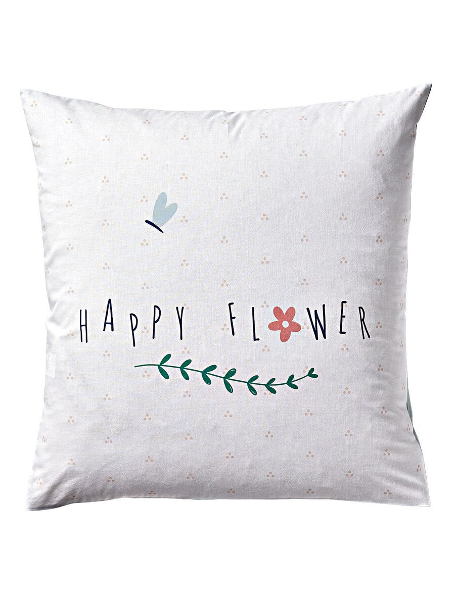 Sengesett for barn FLOWERS Magicouette resirkulert bomull forside med blomsterdesign