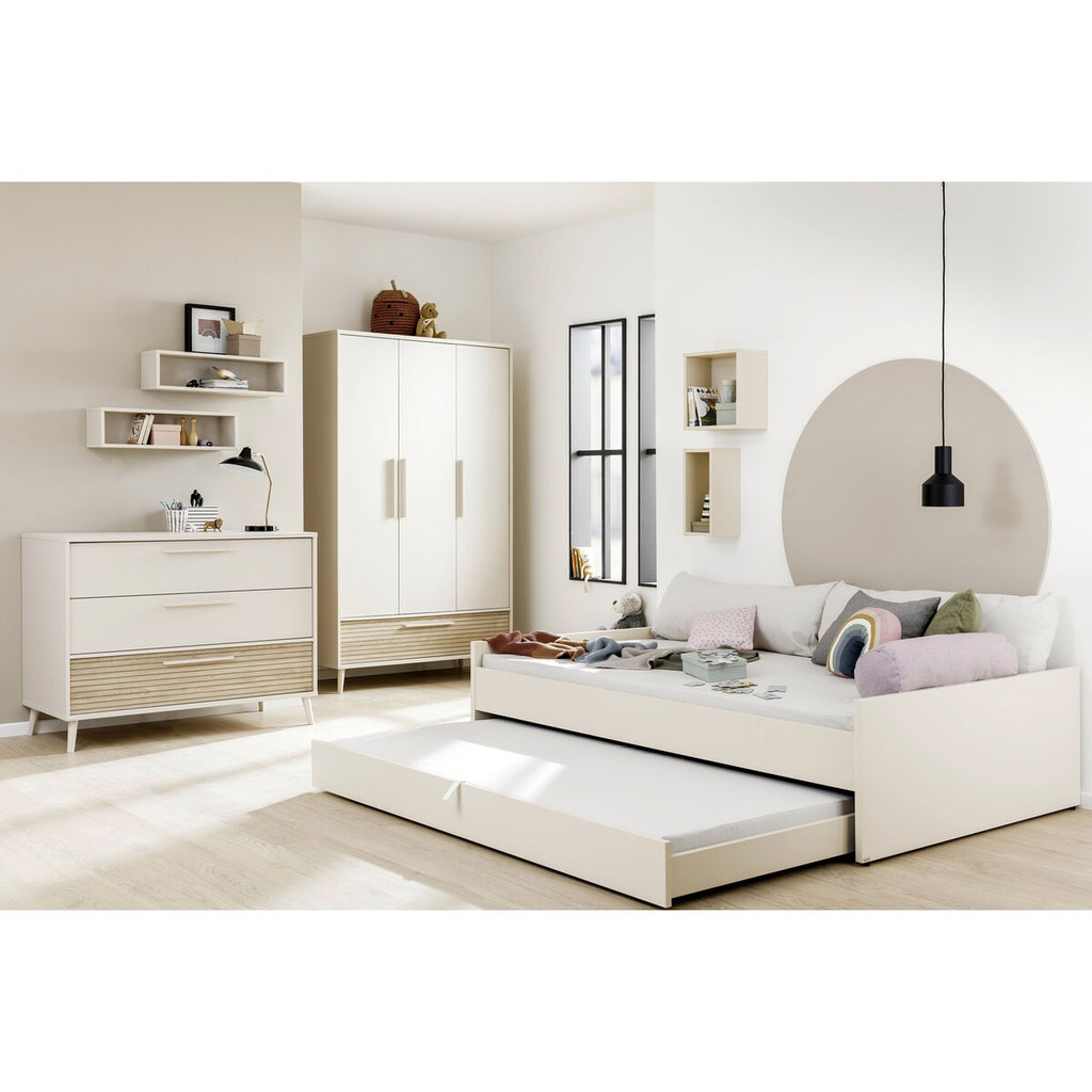Sengeskuff Little Flo 90x190 cm med hjul - PAIDI