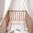 Montert sengeslange jersey 180 cm Ø14 cm bomull i baby seng