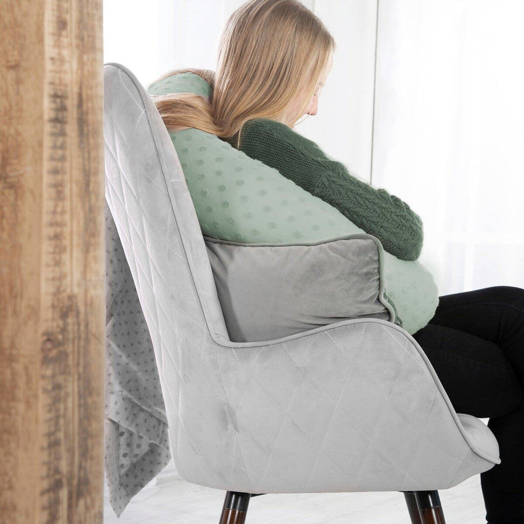Detalj av Sengeslange Lil Planet frosty green for babyseng materiale