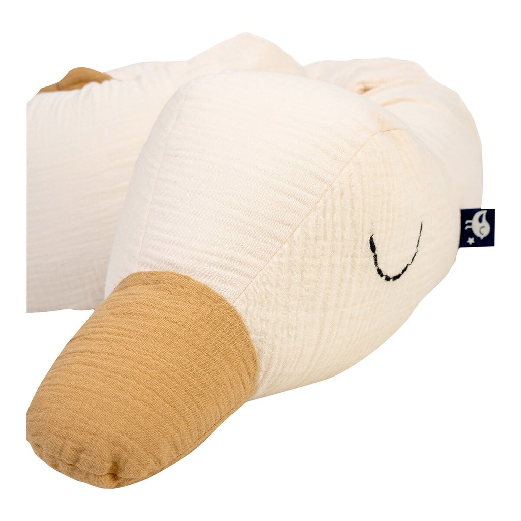 Sengeslange musselin Sleep Buddy 180 cm bakside