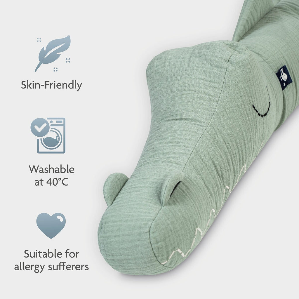 Sengeslange musselin Sleep Buddy 180 cm, Ø 14 cm - Julius Zöllner