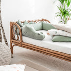 Sengeslange musselin Sleep Buddy 180 cm, Ø 14 cm - Julius Zöllner