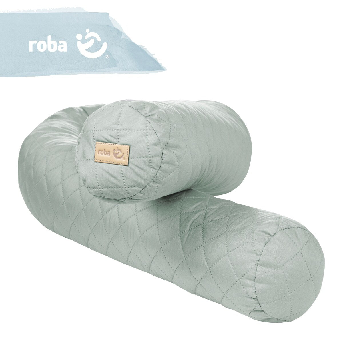 Sengeslange roba Style frosty green bakside