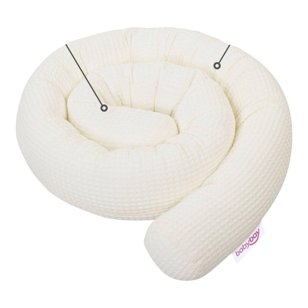 Sengeslange vaffelpiqué bomull 180 cm for alle modeller - babybay