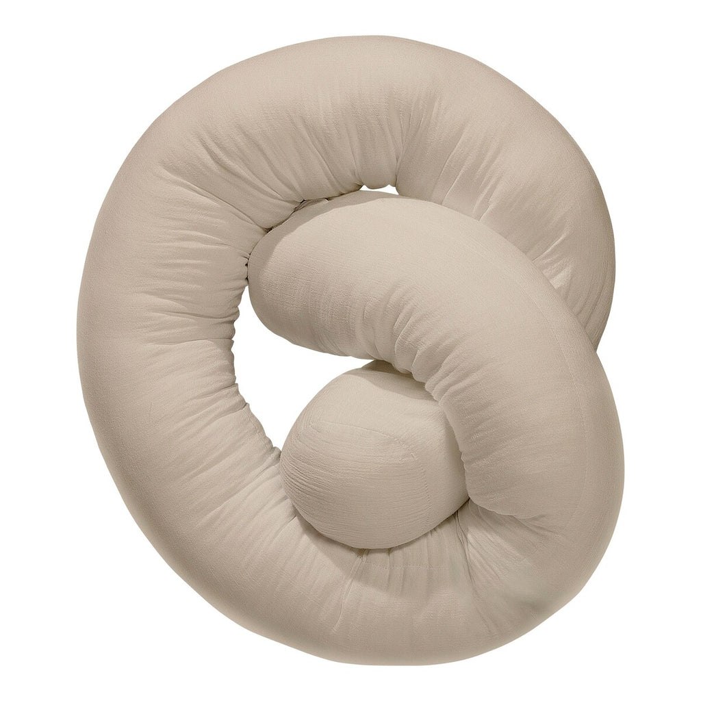 Sengeslangebeskytter musselin 14x180 cm bomull forfra