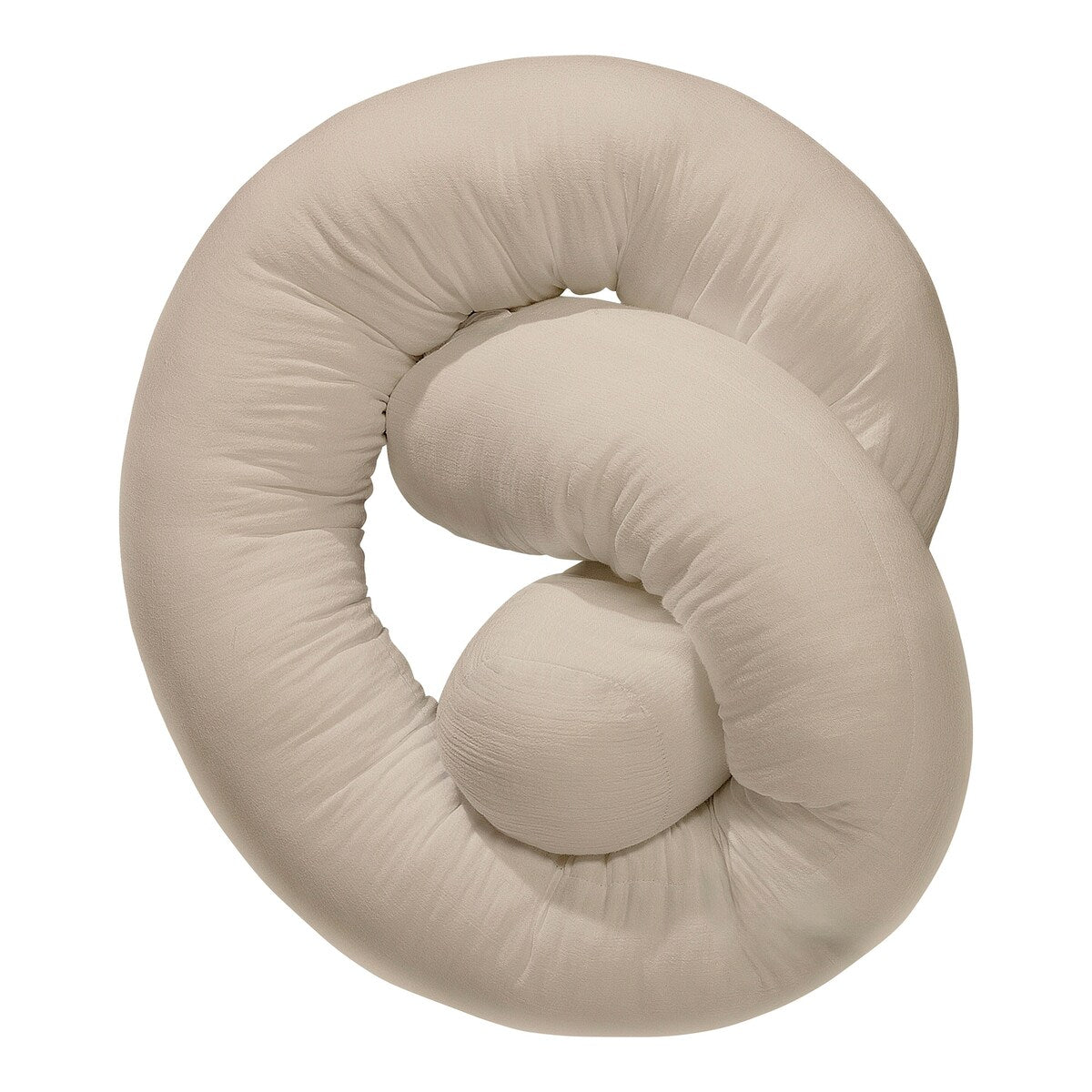 Sengeslangebeskytter musselin 14x180 cm bomull forfra