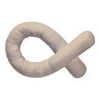 Sengeslangebeskytter musselin 14x180 cm bomull bakside