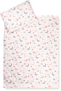 Sengetøy økologisk bomull GOTS 100x135 cm Wild Friends forfra
