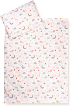 Sengetøy økologisk bomull GOTS 100x135 cm Wild Friends forfra