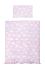 Sengetøy 2-delers Kleine Wolke rosa forfra