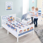 Sengetøy 2-delt Paw Patrol bomull 40x60/100x135 cm bakside