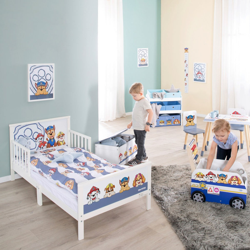 Sengetøy 2-delt Paw Patrol bomull 40x60/100x135 cm nærbilde bomull