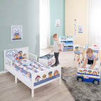 Sengetøy 2-delt Paw Patrol bomull 40x60/100x135 cm nærbilde bomull