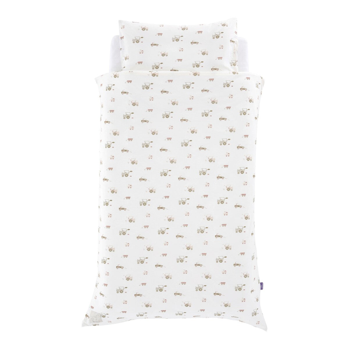 Sengetøy bomull 40x60 100x135 cm dyremotiv pute