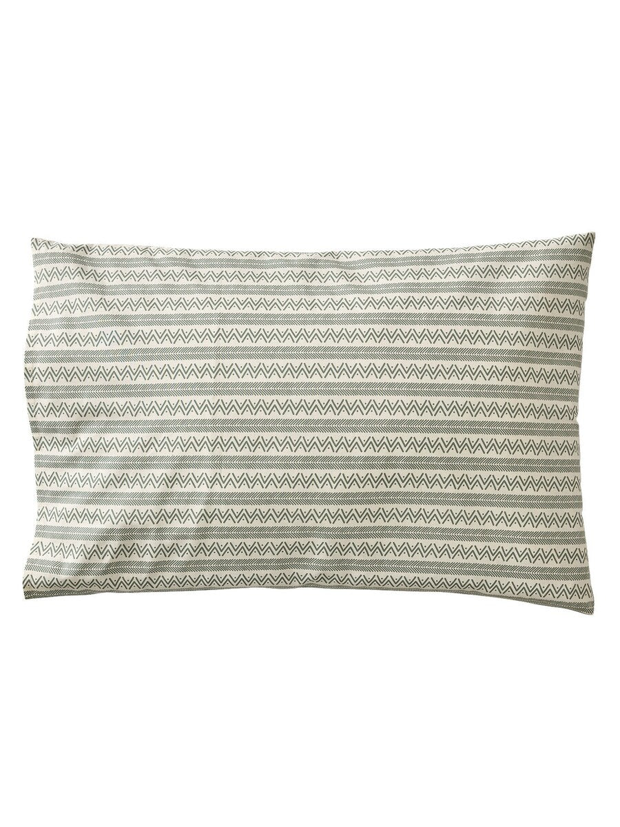 Nærbilde av Sengetøy for barn NOMAD 90x140 cm resirkulert bomull stoff