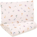 Sengetøy jersey bomull 100x135 cm Little Dinos forfra