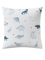 Sengetøysett for barn HELLO DINOS 100 % bomull forfra med dinosaurmotiv