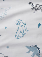 Fotende med omslag på Sengetøysett for barn HELLO DINOS 100 % bomull