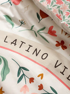 Sengetøysett for barn Latino Vibes resirkulert bomull emballasje