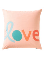 Sengetøysett LOVE & COLORS vendbart bomull Øko-Tex forfra