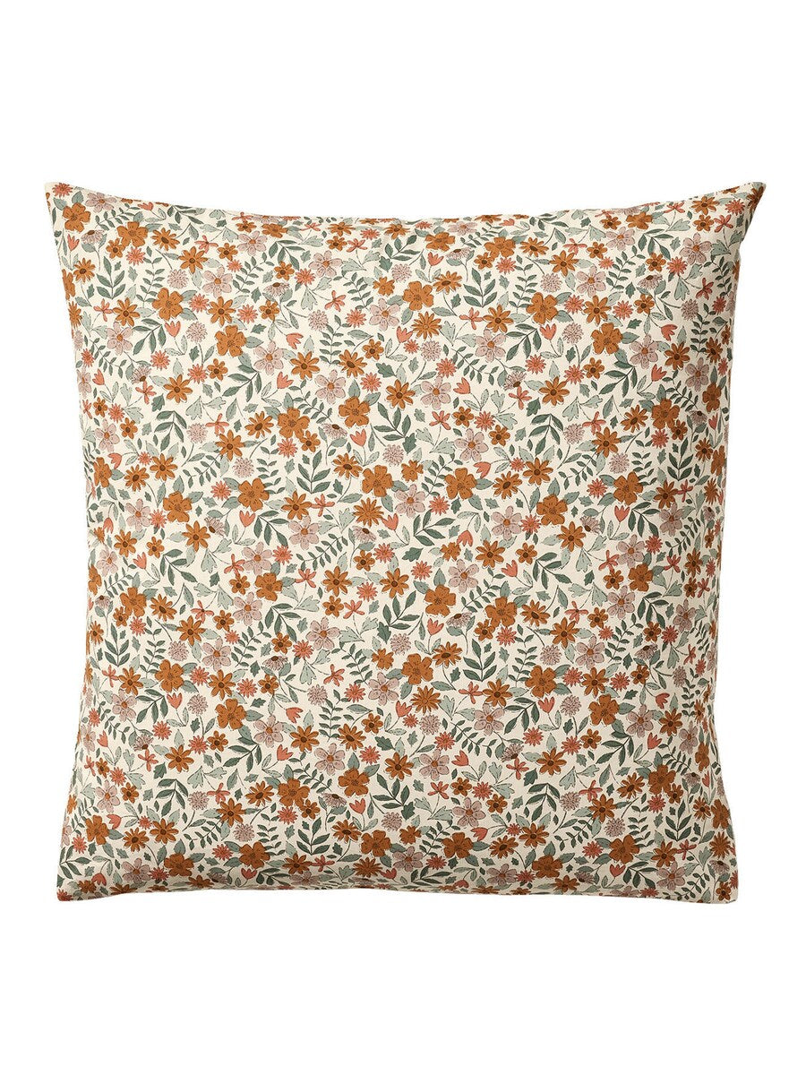 Sengetoysett for barn RETRO FLOWERS resirkulert bomull forfra