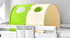 Sengetunnel for høy- og etasjesenger bomull 87x73x100 cm - Ticaa